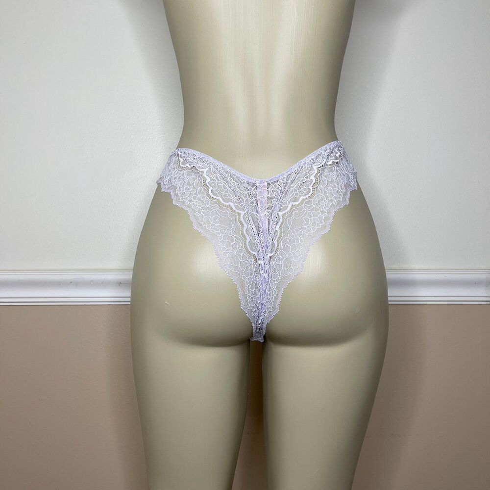 Victoria's Secret Dream Angels V-Cut Lace Brazilian Thong Panty